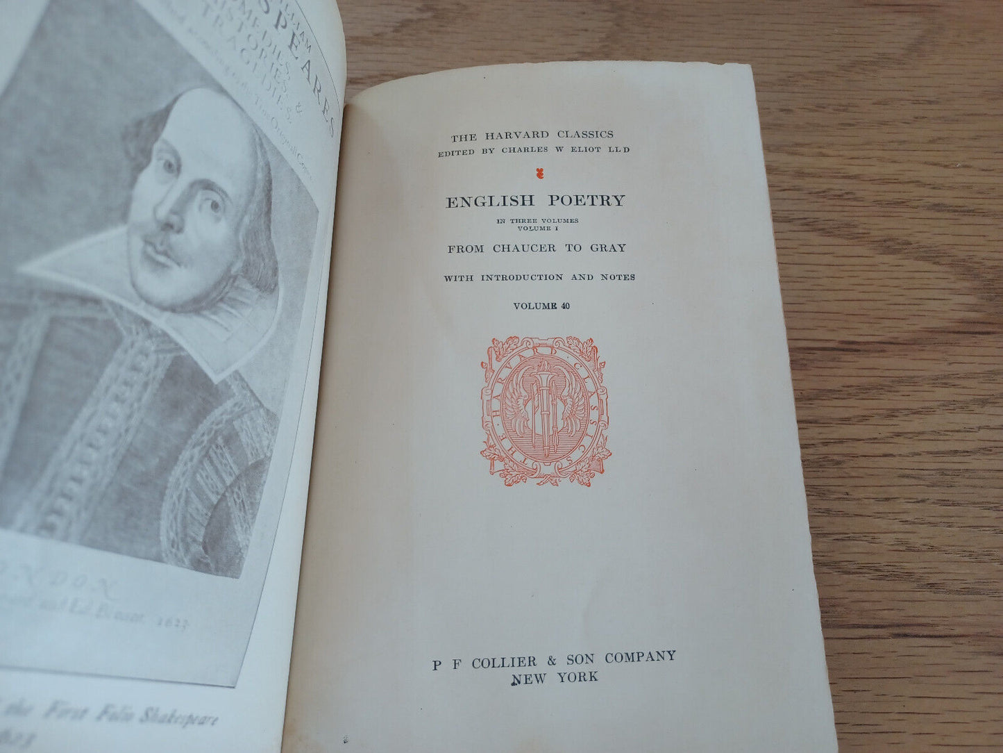 English Poetry Harvard Classics 1910 Volume 40 From Chaucer To Gray