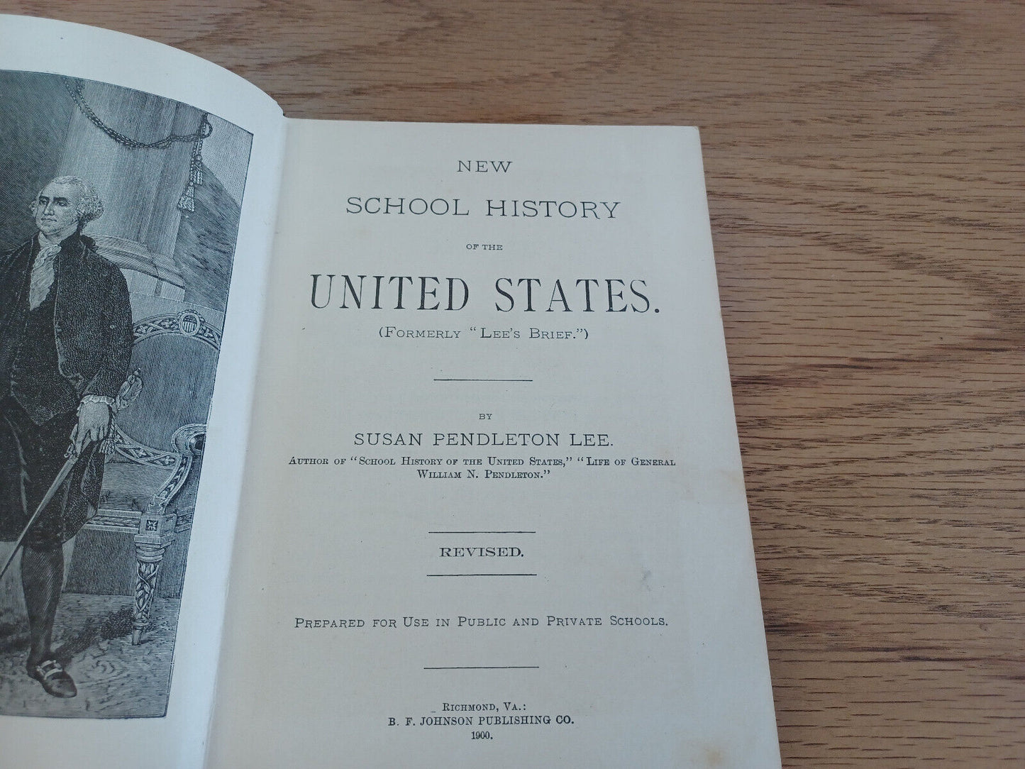 New School History Of The United States By Susan Pendleton Lee 1900