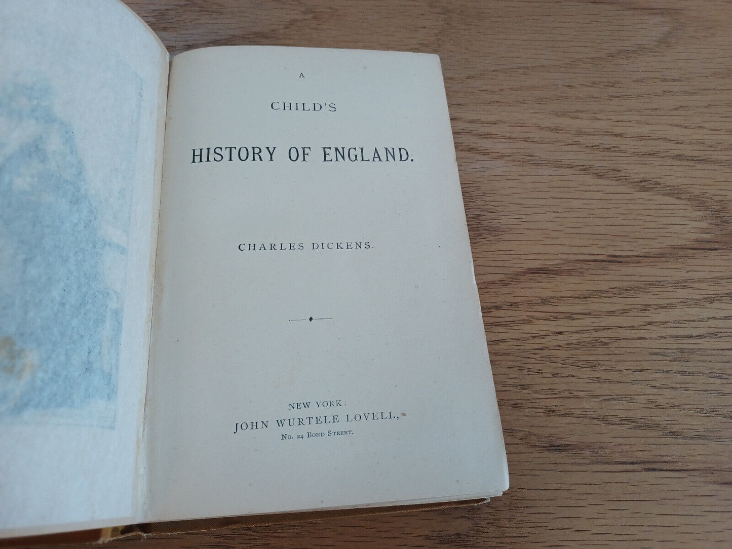 A Child’s History Of England Charles Dickens John Wurtele Lovell