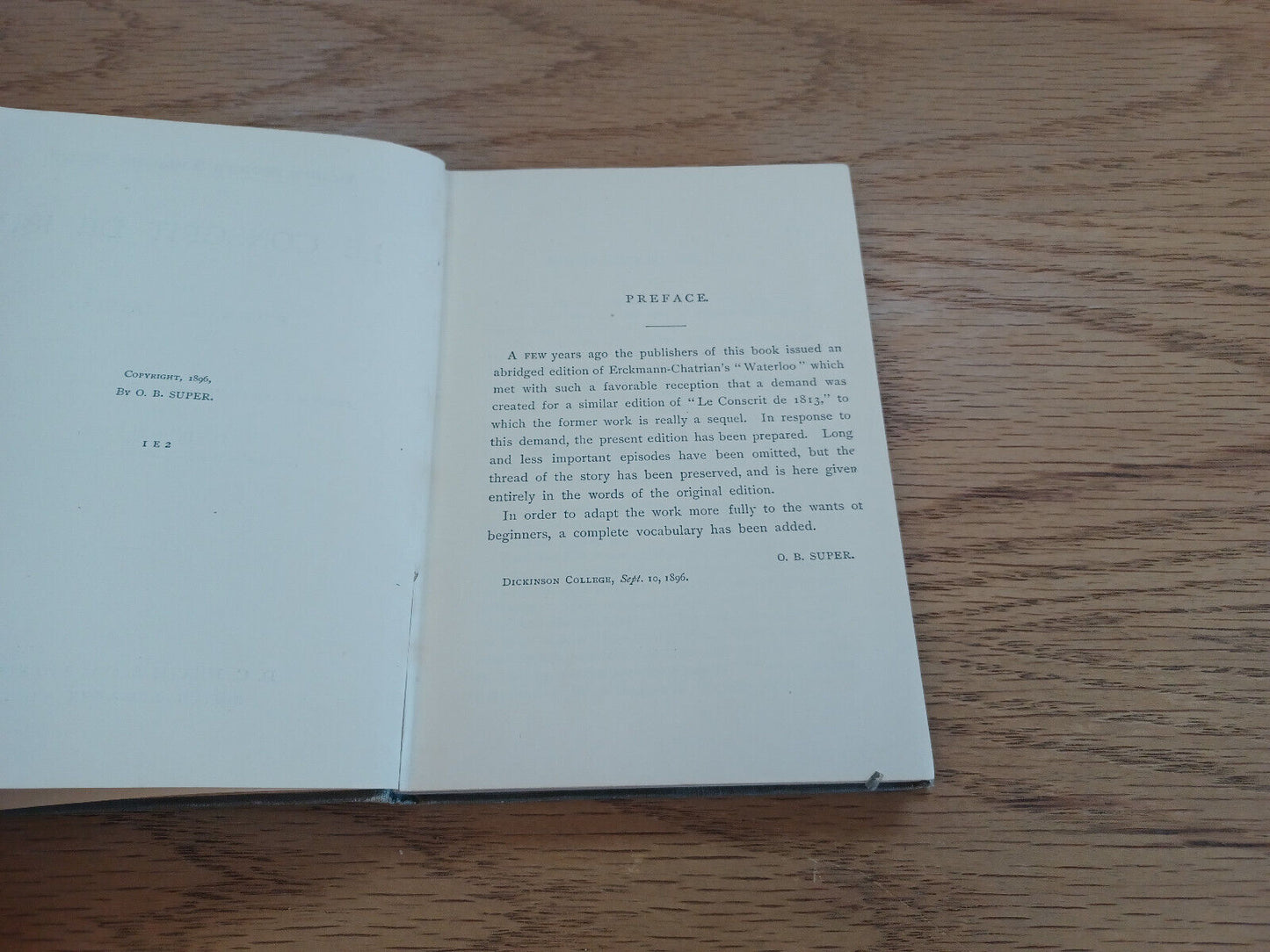 Le Conscrit De 1813 Par Erckmann Chatrian O B Super 1896