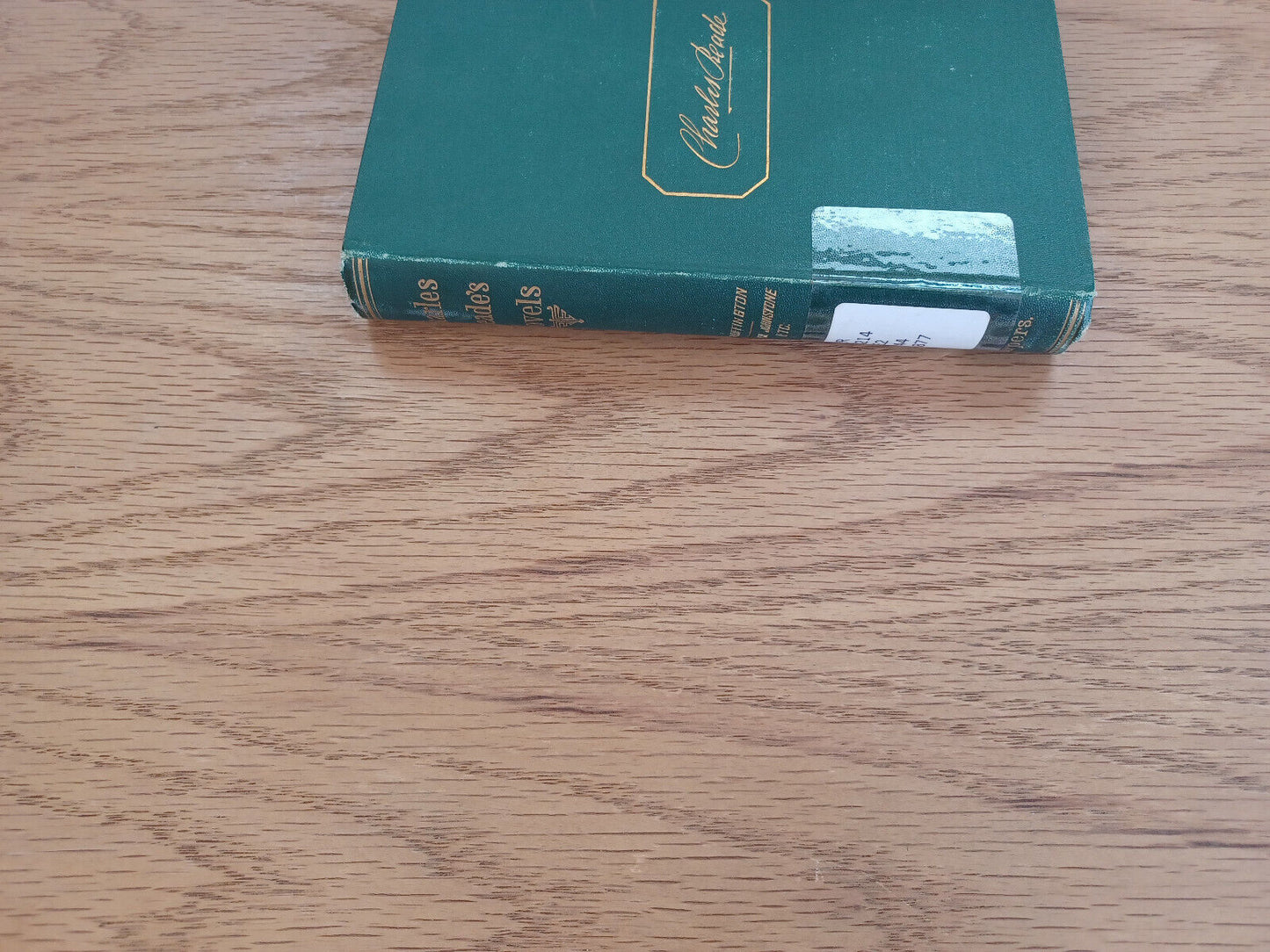 Peg Woffington Christie Johnstone Other Stories Charles Reade 1877 Household Ed