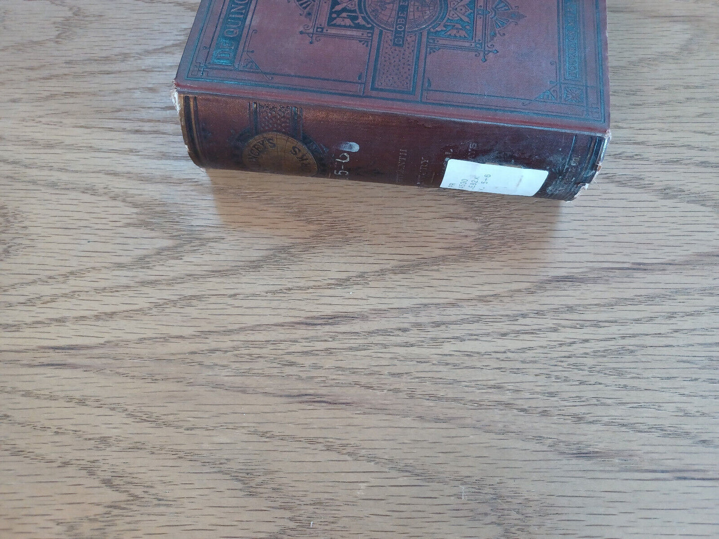 The Eighteenth Century In Scholarship And Literature Thomas De Quincey 1881
