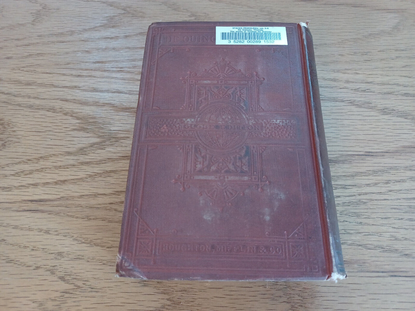 The Eighteenth Century In Scholarship And Literature Thomas De Quincey 1881