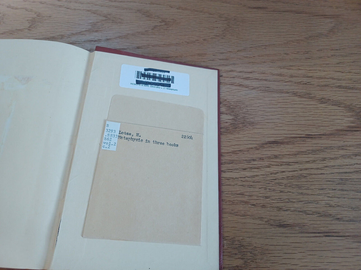 Metaphysic In Three Book Ontology Cosmology Psychology Hermann Lotze 1887 Vol Ii
