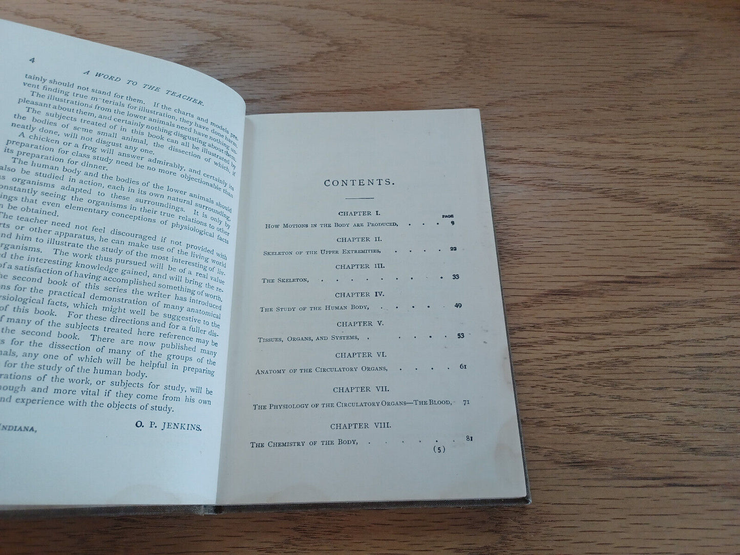Primary Lessons In Human Physiology By Oliver P Jenkins 1896