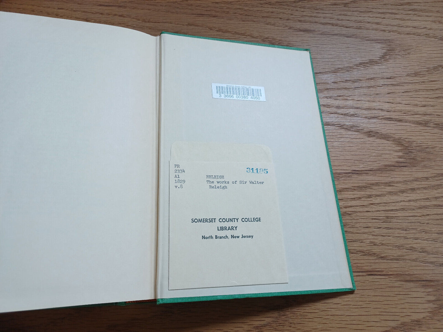 Burt Franklin Series The Works Of Sir Walter Ralegh Vol Viii