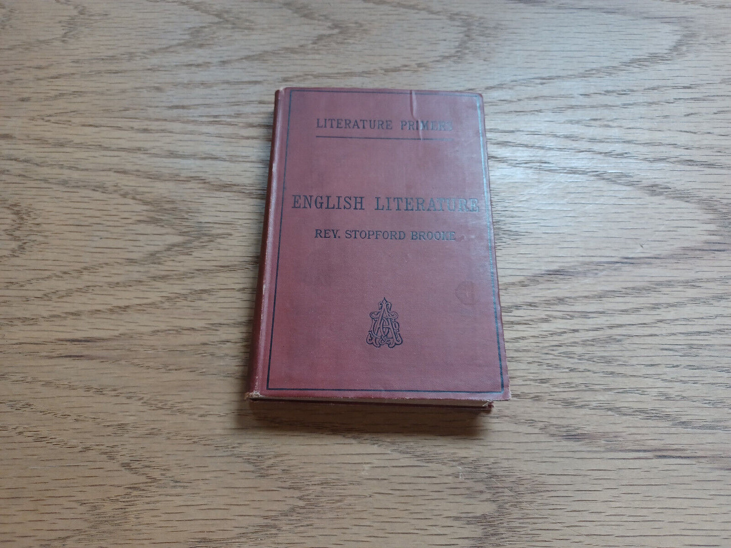 English Literature By Stopford Brooke 1883 Literature Primers