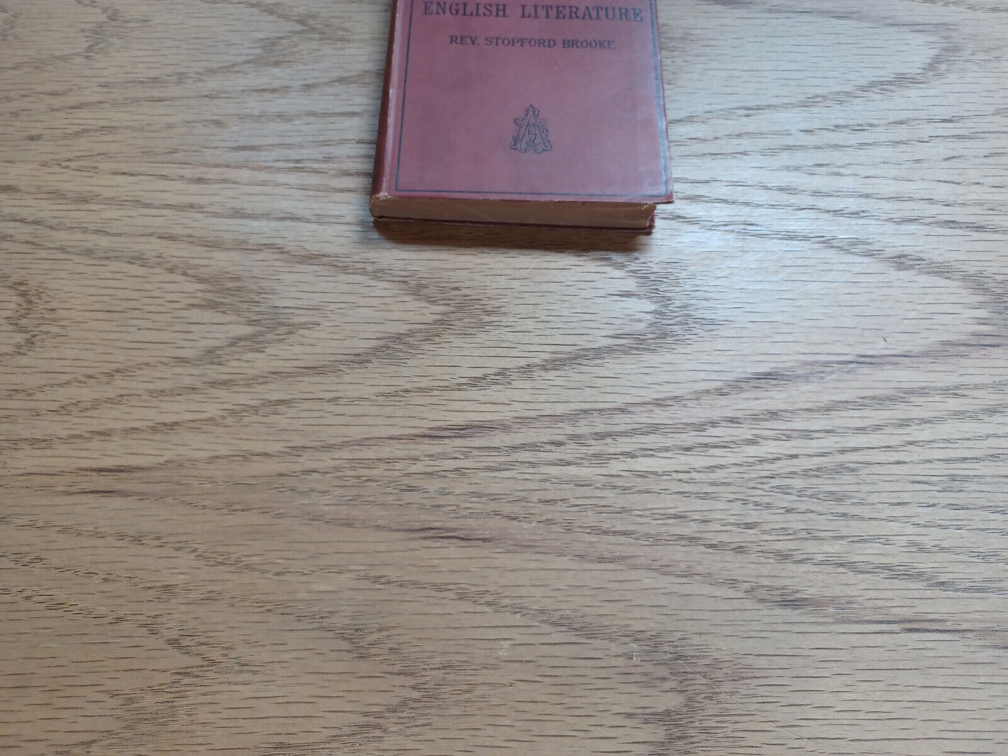 English Literature By Stopford Brooke 1883 Literature Primers