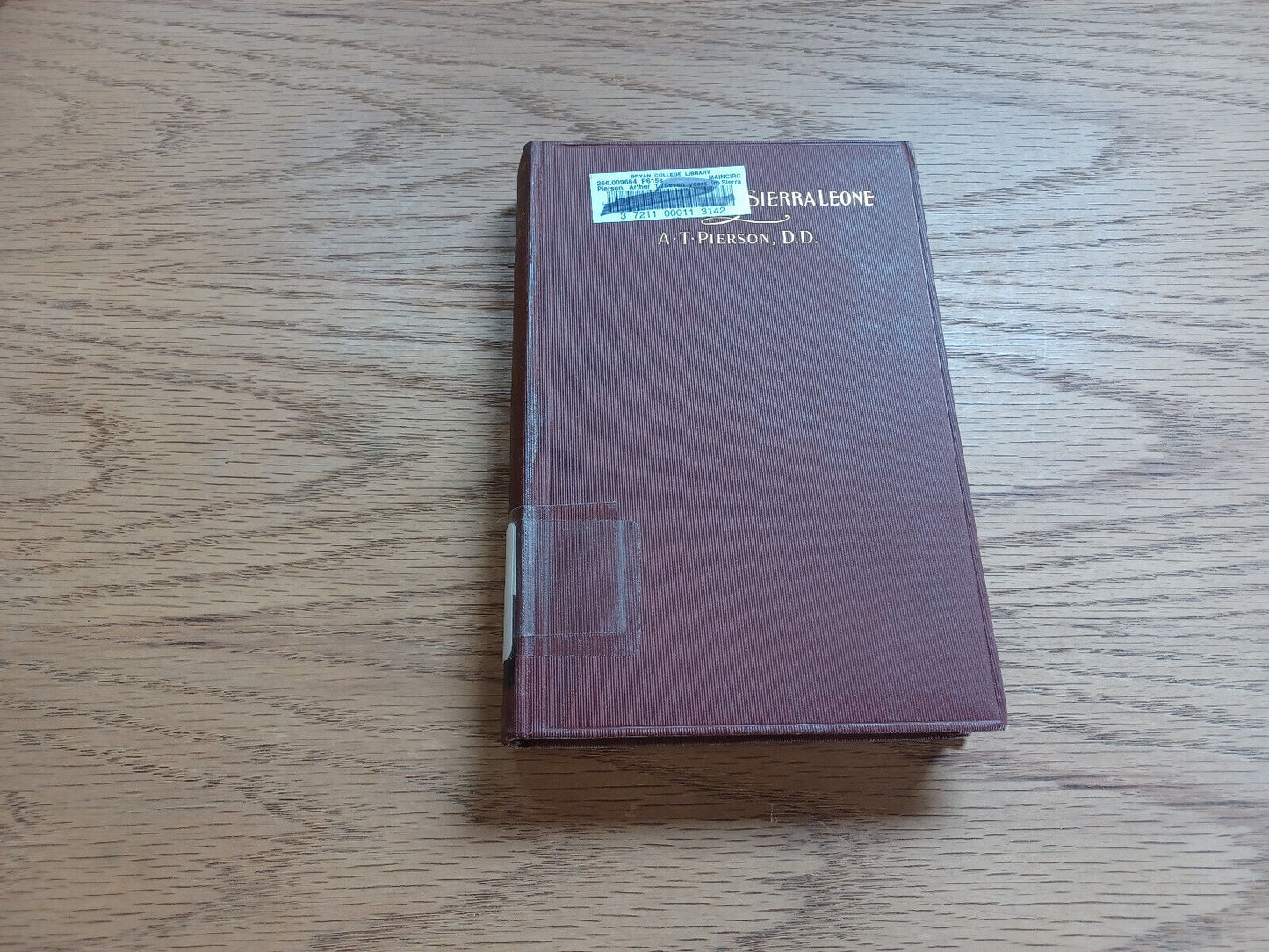 Seven Years In Sierra Leone Work Of William Johnson By Arthur T Pierson 1897