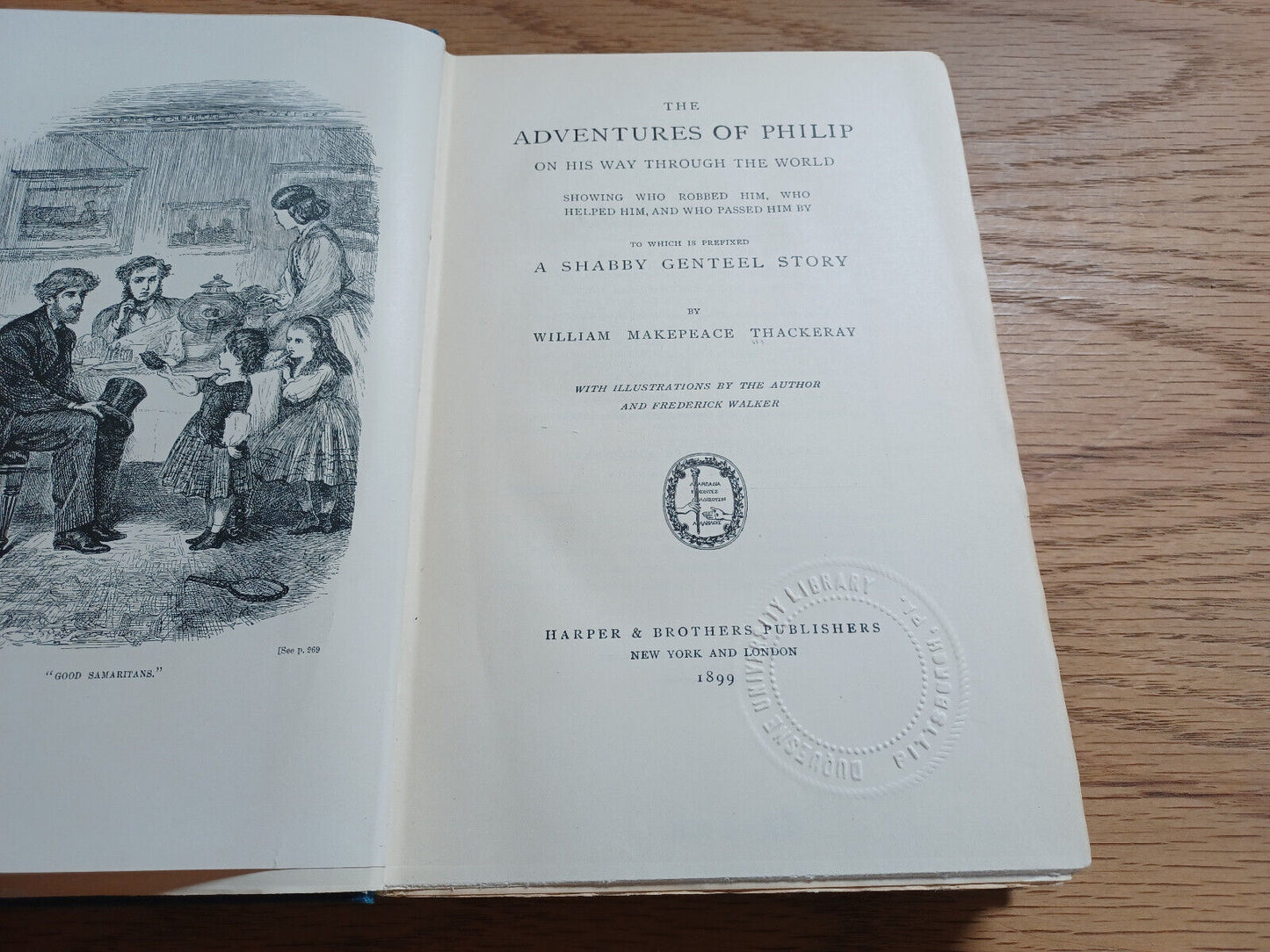 Adventures Of Philip His Way Through The World William Makepeace Thackeray 1899