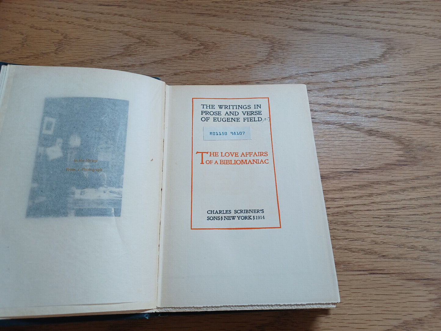 The Writings In Prose And Verse Of Eugene Field 1914 B