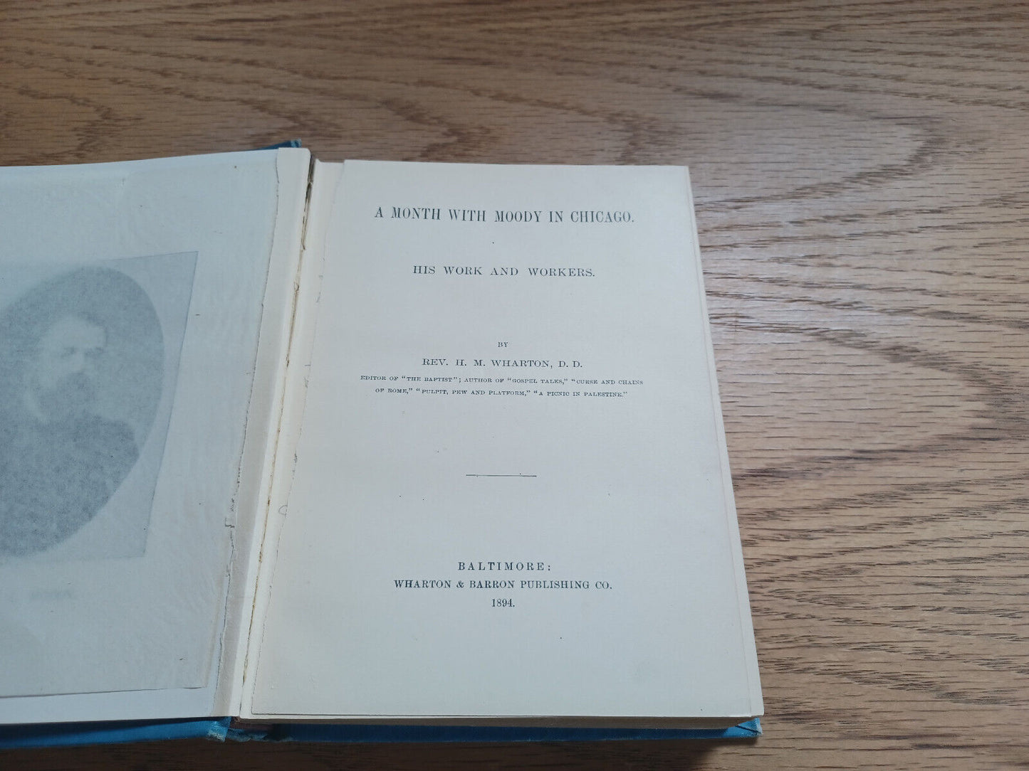 A Month With Moody In Chicago His Work And Workers 1894