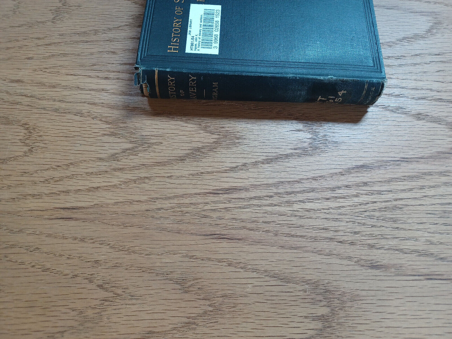 A History Of Slavery And Serfdom John Kells Ingram 1895