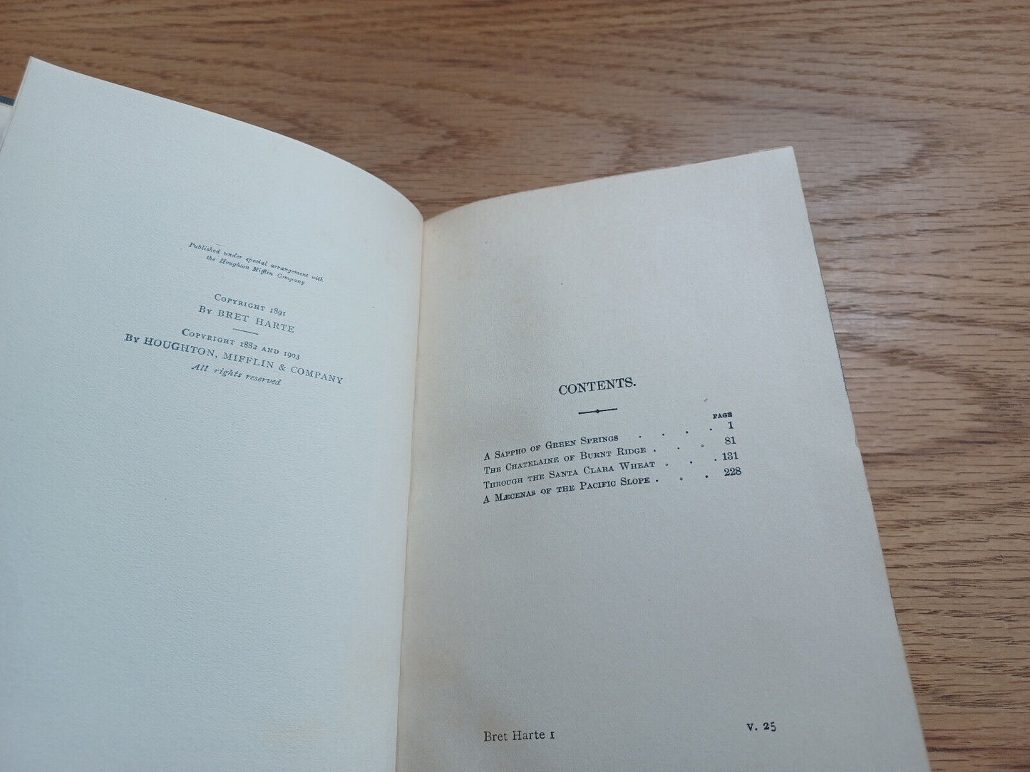 A Sappho Of Green Springs Four Guardians Of Lagrange Bret Harte 1903