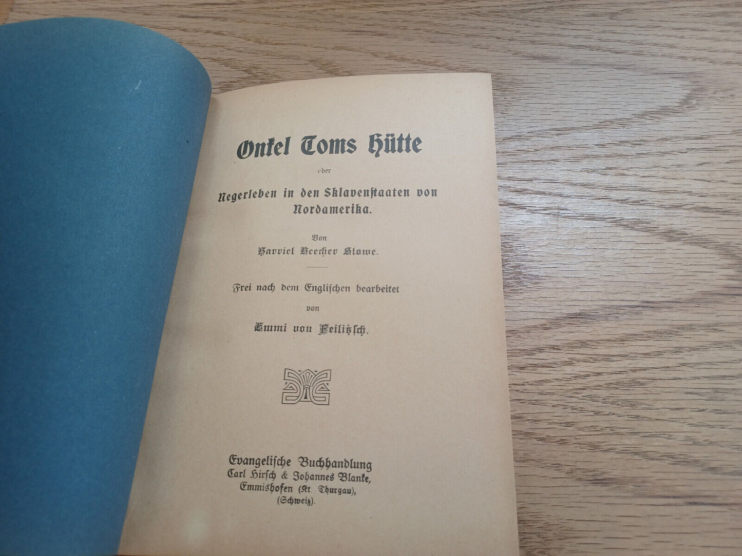 Onkel Toms Hutte Von Harriet Beecher Stowe