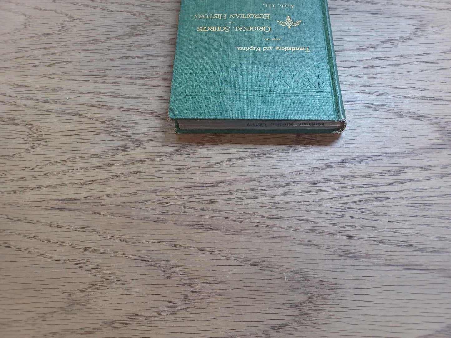 Translations And Reprints From Original Sources Of European History Vol Iii 1897