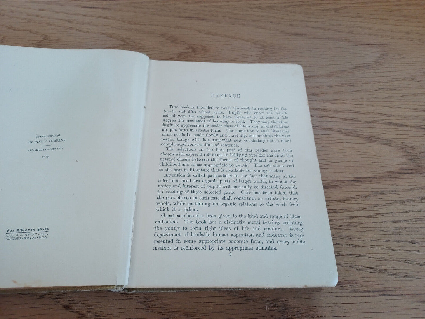 The Jones Fourth Reader By L H Jones 1903