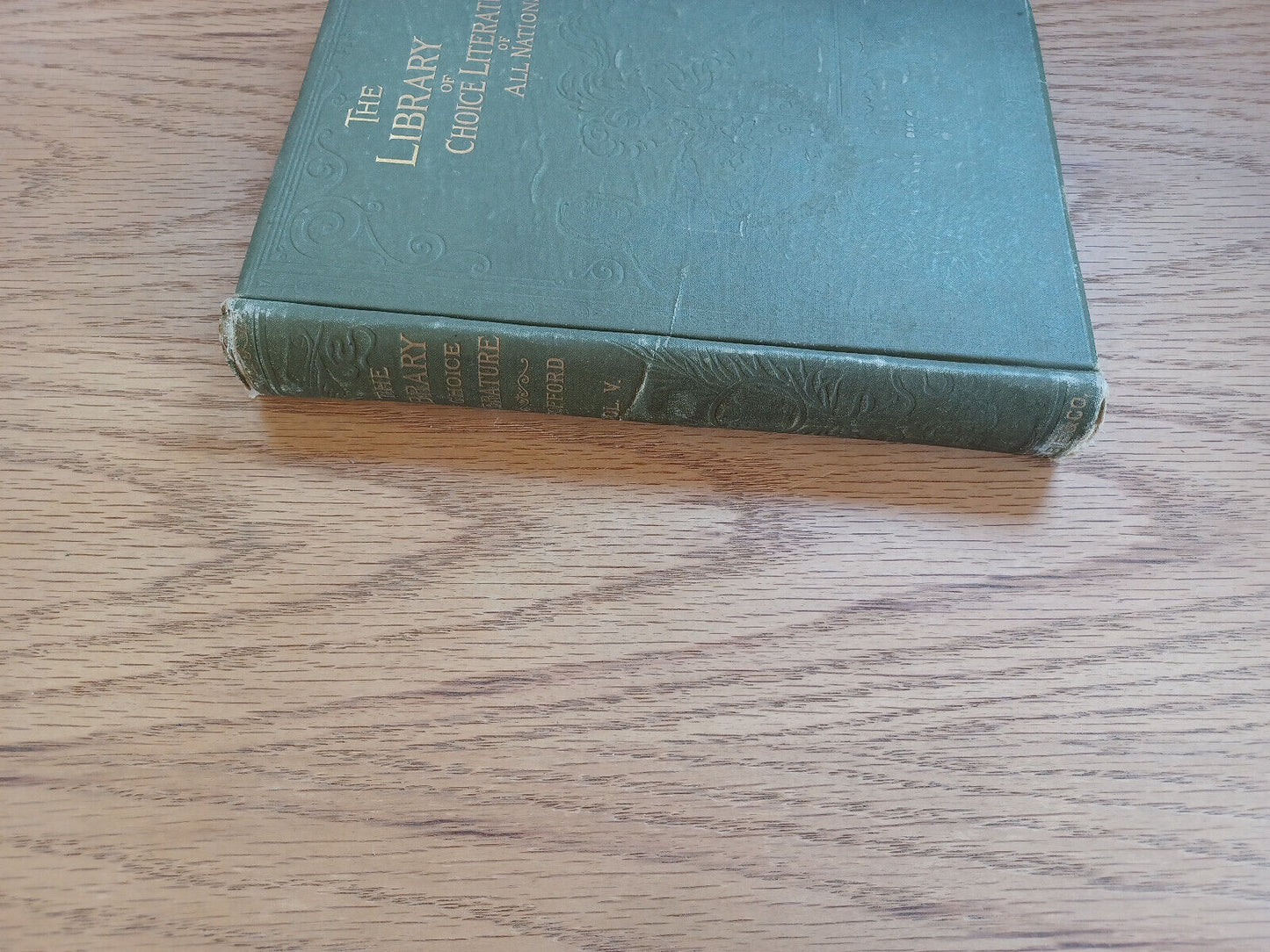 The Library Of Choice Literature Prose And Poetry Vol V 1888