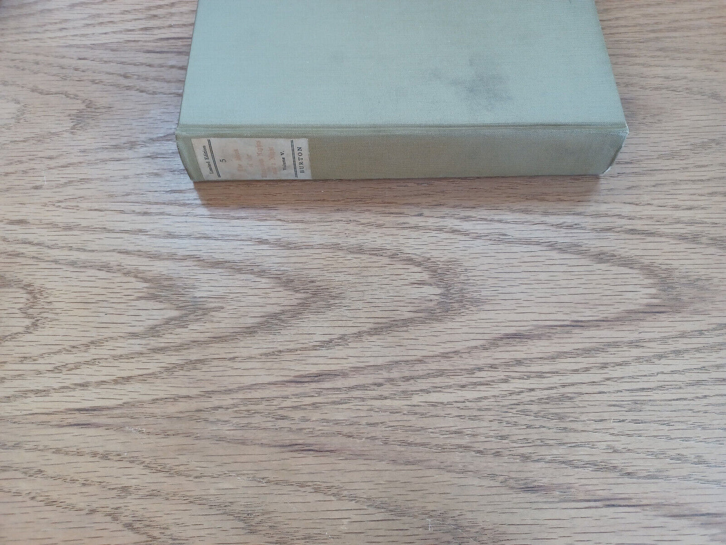 Book Of The Thousand Nights And A Night Vol V Teheran Edition Richard F Burton