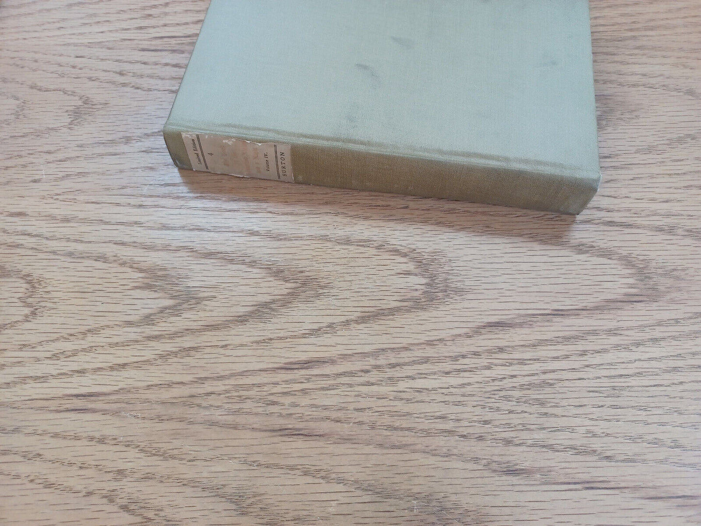 Book Of The Thousand Nights And A Night Vol Iv Teheran Edition Richard F Burton