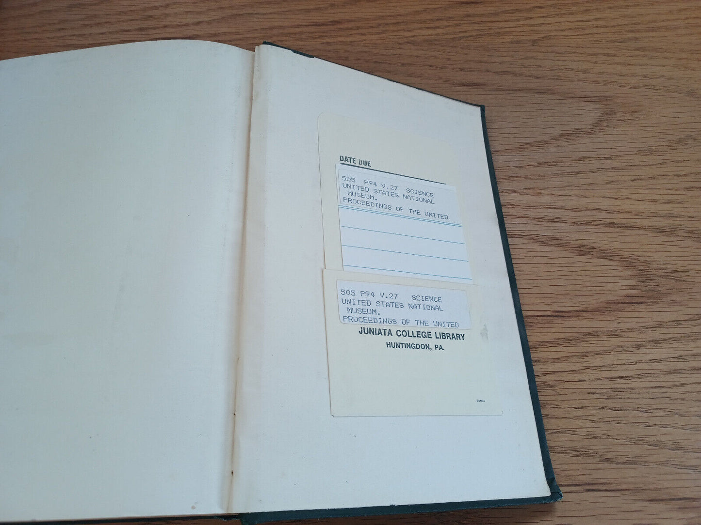 Smithsonian Institution Proceedings United States National Museum Vol Xxvii 1904