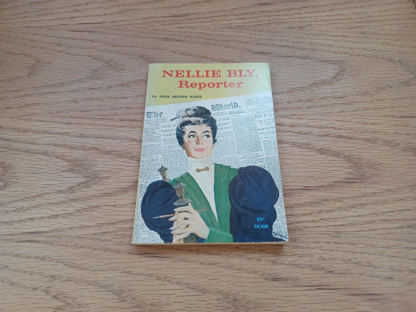 Nellie Bly Reporter Nina Brown Baker 1961 1St Printing