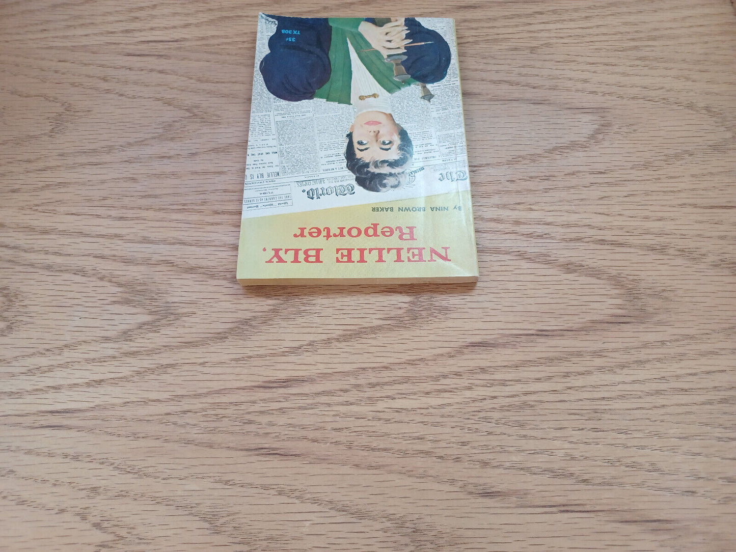 Nellie Bly Reporter Nina Brown Baker 1961 1St Printing