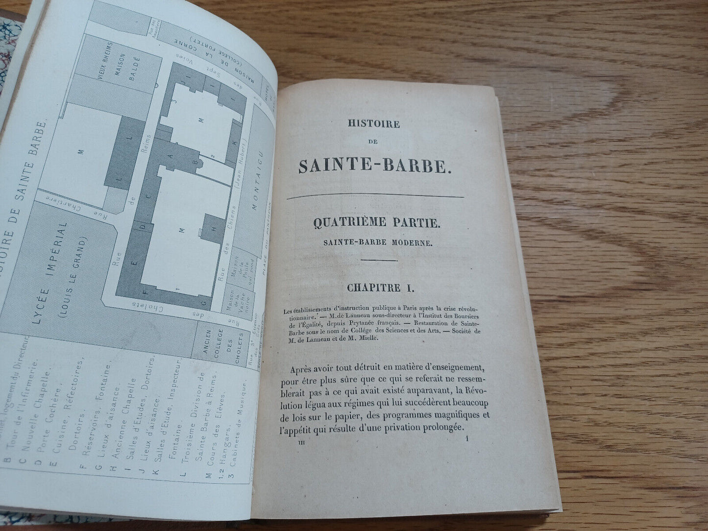 Histoire De Sainte-Barbe J Quicherat Tome Troisieme 1864 French
