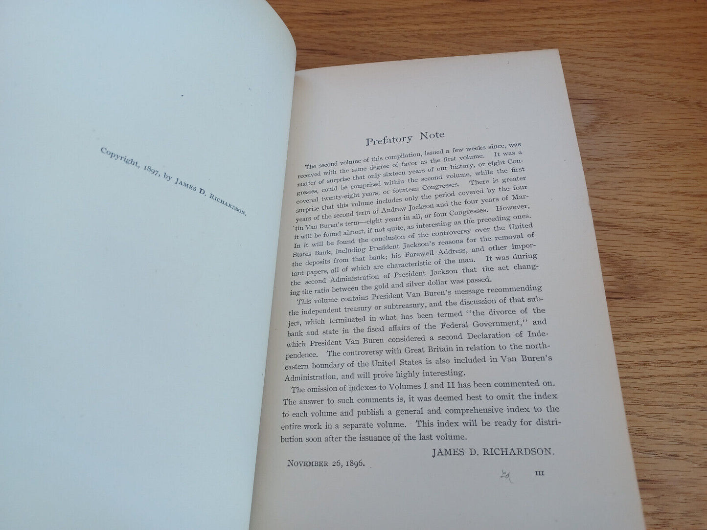 A Compilation Of The Messages And Papers Of The Presidents Vol III 1900