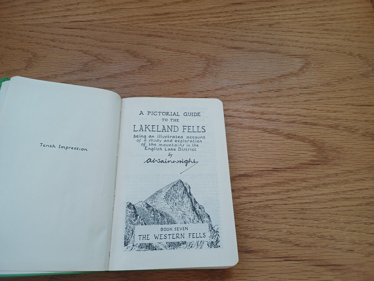 A Pictorial Guide To The Lakeland Fells A Wainwright Book Seven Western Fells