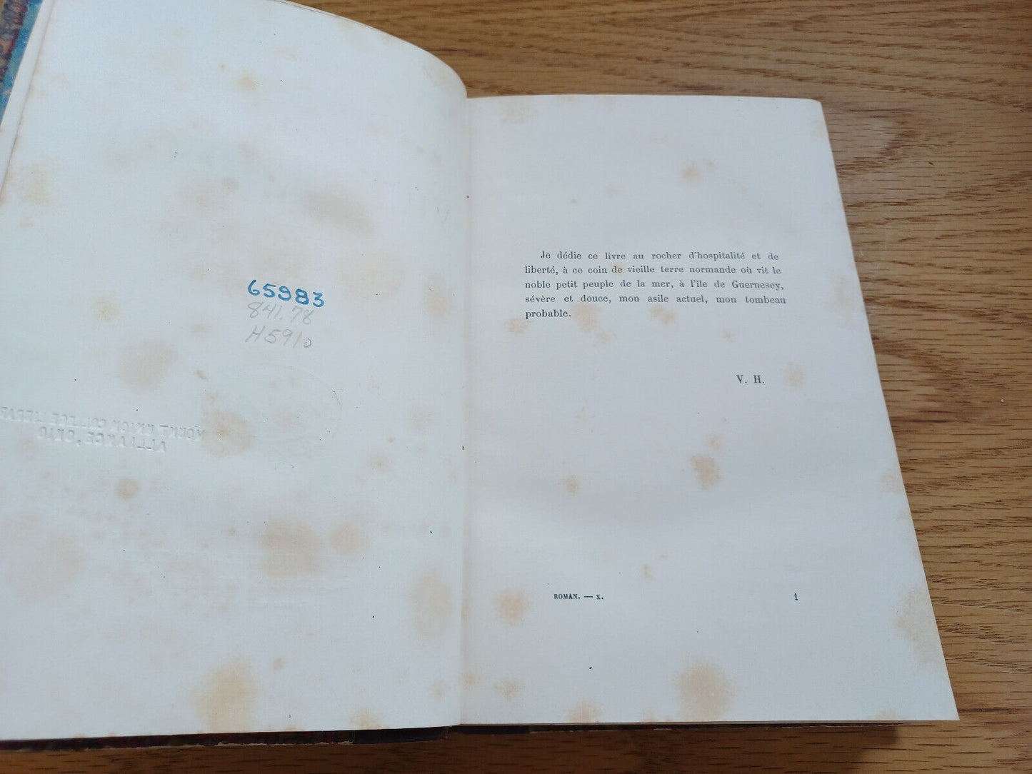 Oeuvres Completes De Victor Hugo Roman X Les Travailleurs De La Mer I Éd Définit