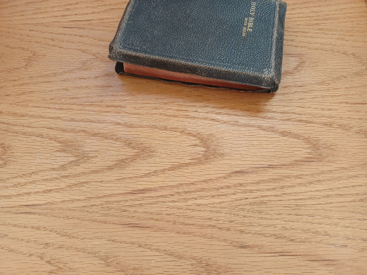 Holy Bible Authorized King James Version 1934 Collins' Clear Type Press Leather