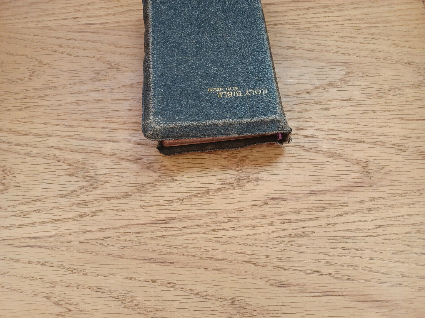 Holy Bible Authorized King James Version 1934 Collins' Clear Type Press Leather