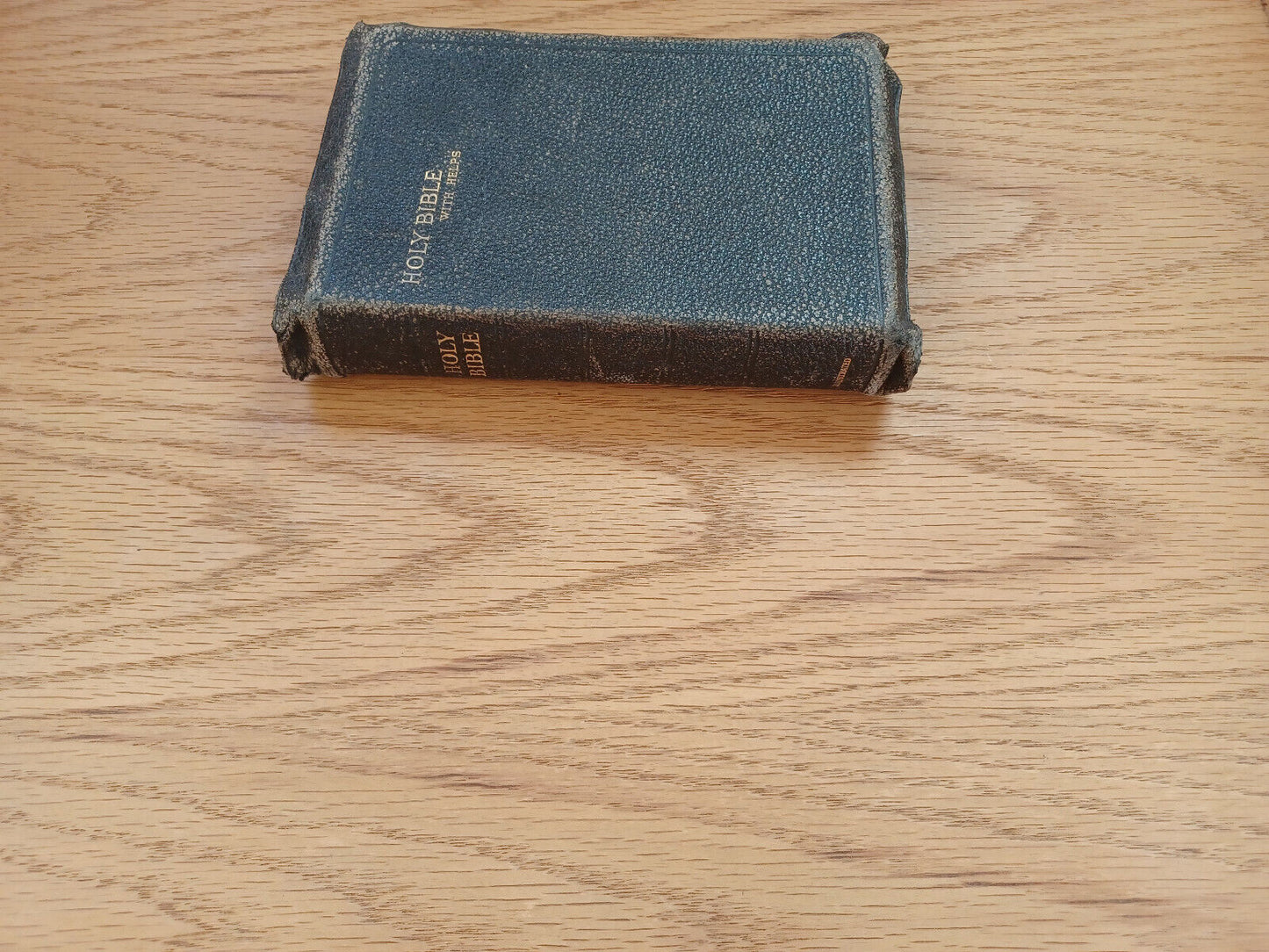 Holy Bible Authorized King James Version 1934 Collins' Clear Type Press Leather