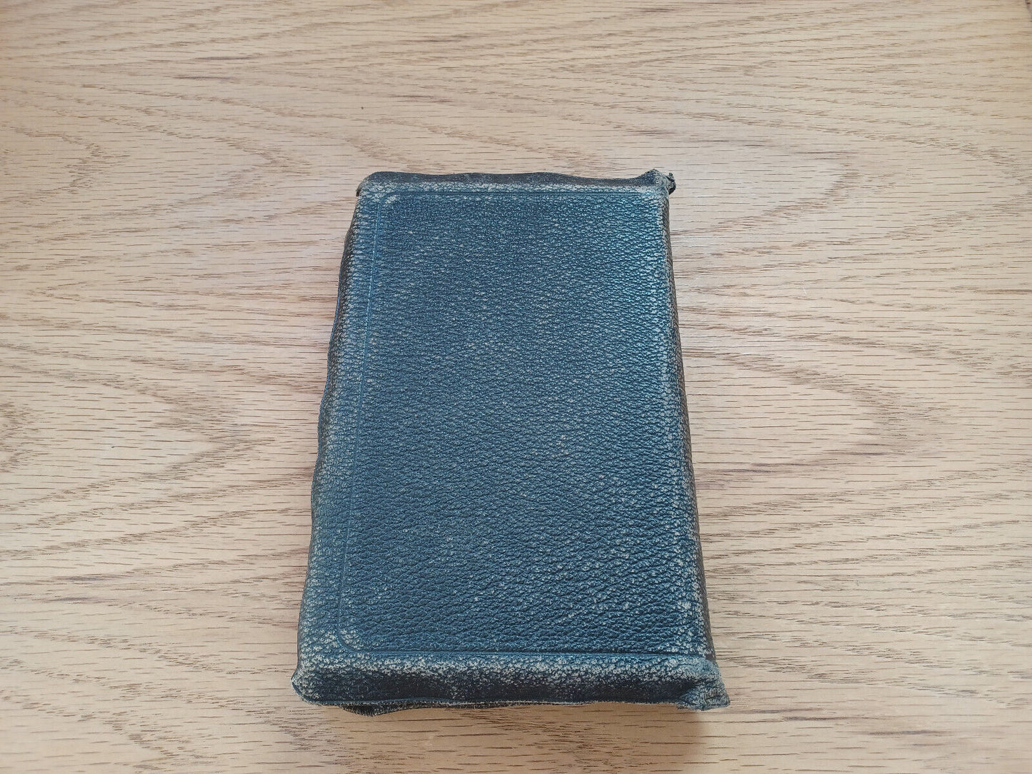 Holy Bible Authorized King James Version 1934 Collins' Clear Type Press Leather