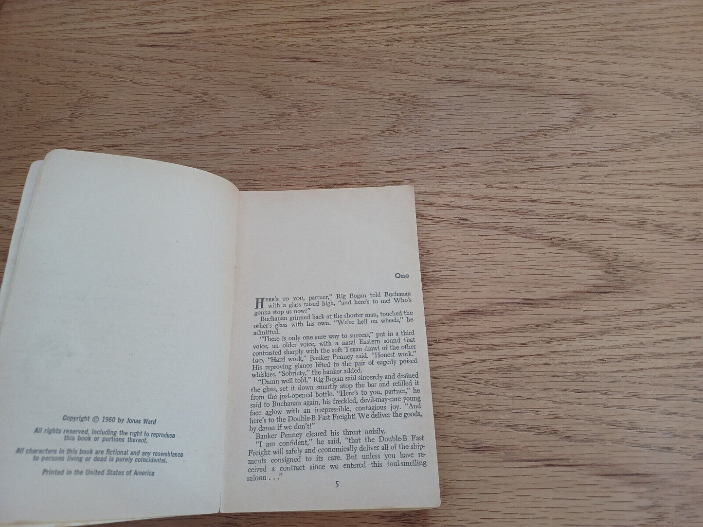 Buchanan'S Revenge Jonas Ward 1960