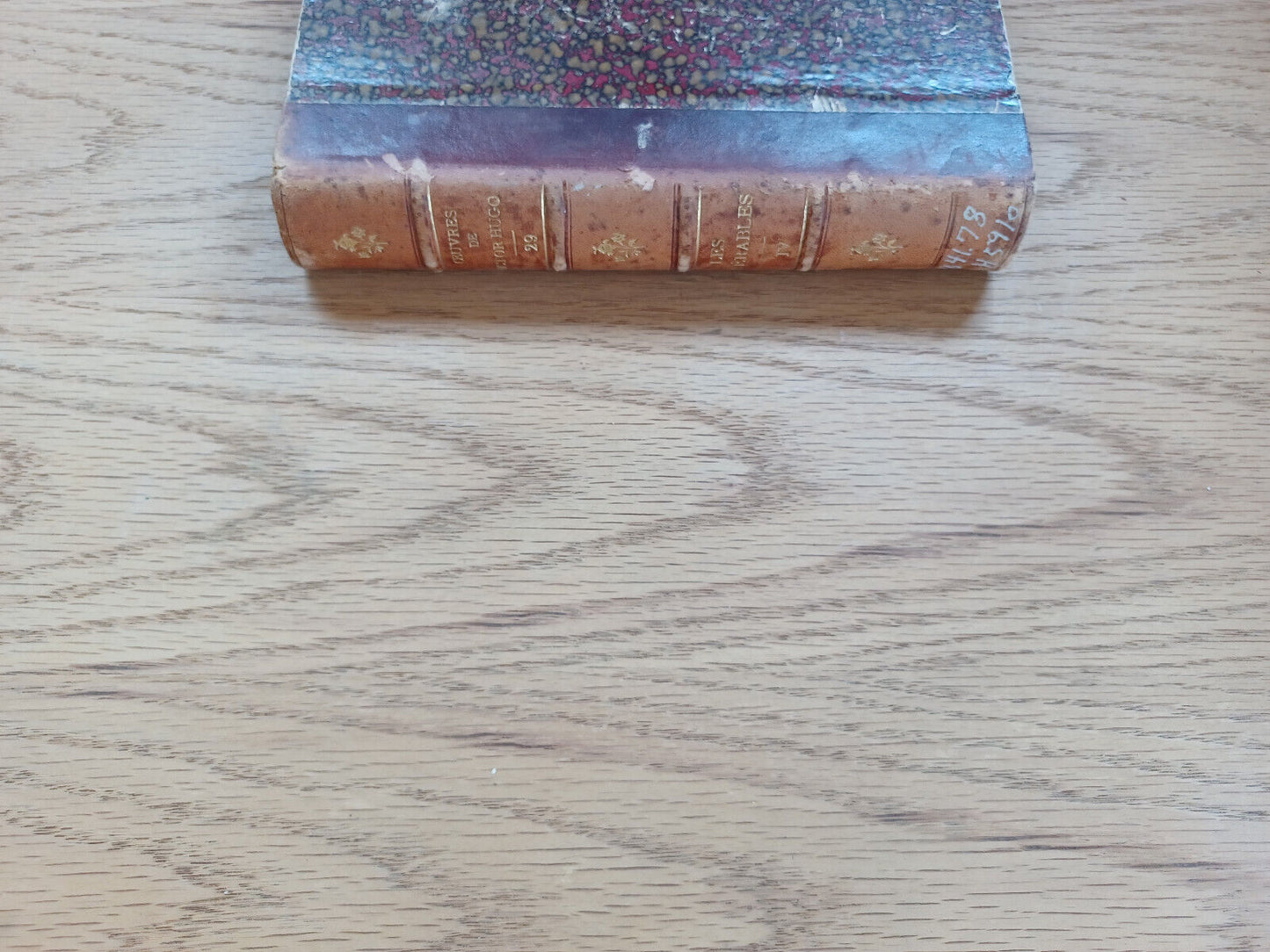 Oeuvres Completes De Victor Hugo Roman Viii Les Miserables Iv Édition Définitive
