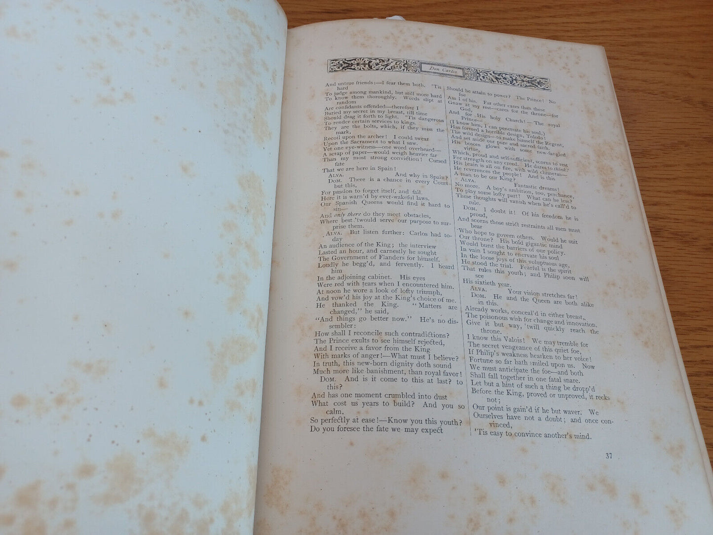 Schiller'S Works Edited By J G Fischer Volume Ii 1883