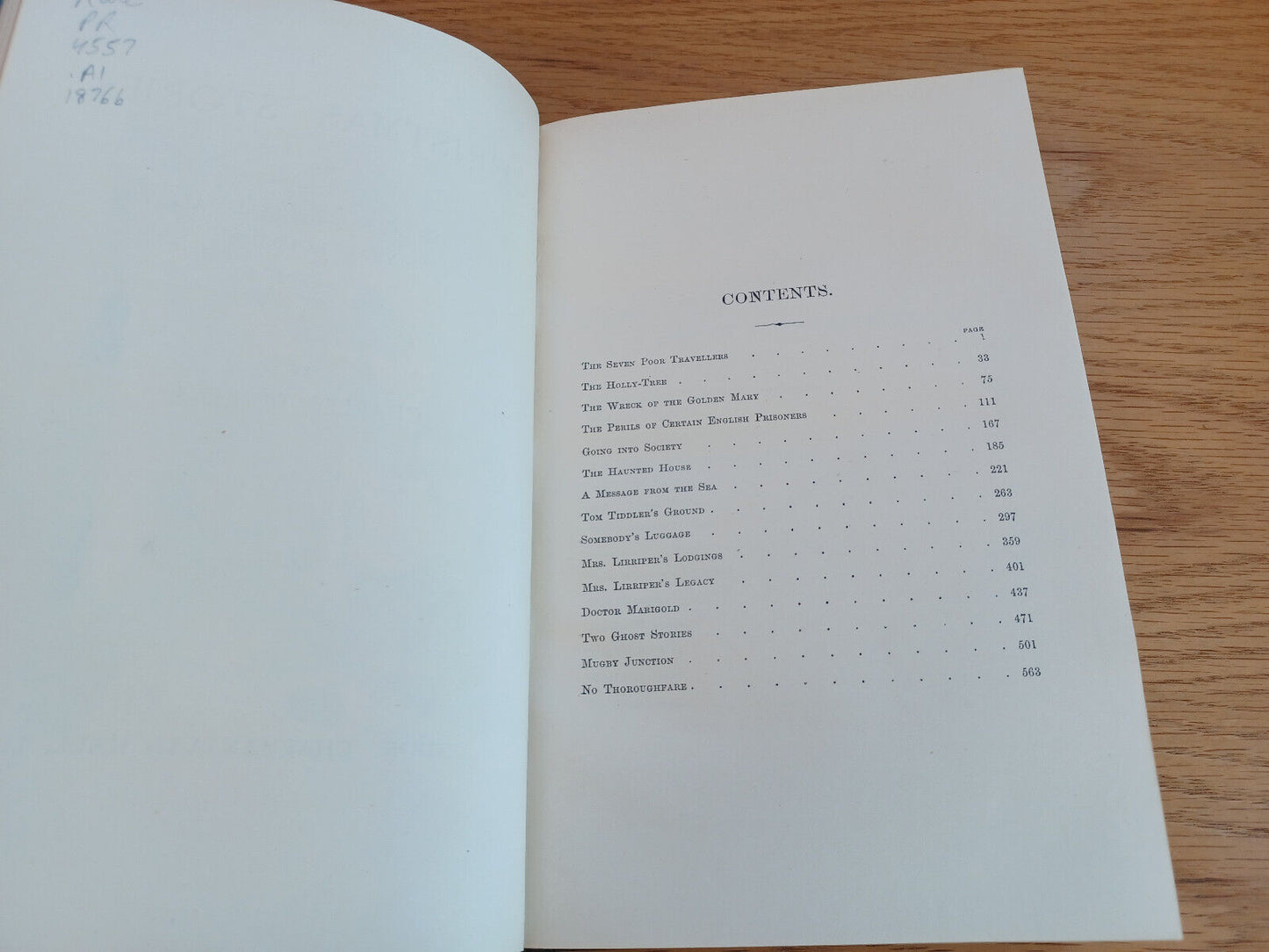 Dickens' Works Chapman And Hall With Illustrations Christmas Stories