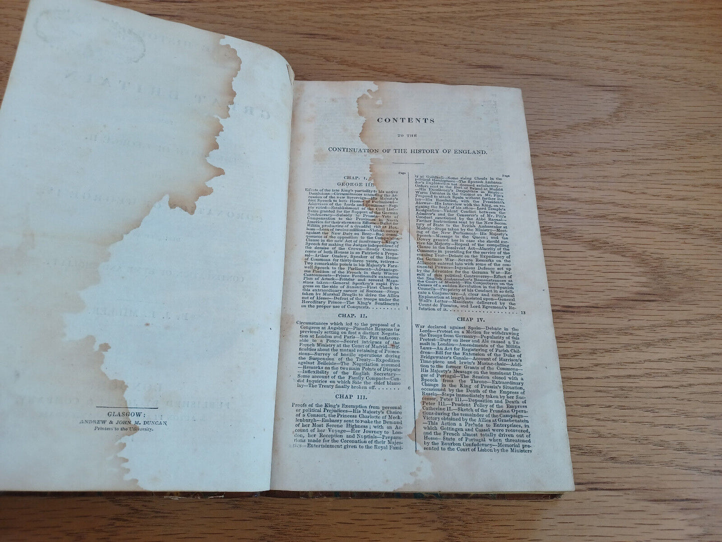 The History Of England T Smollett 1825 From Death Of George II To George IV