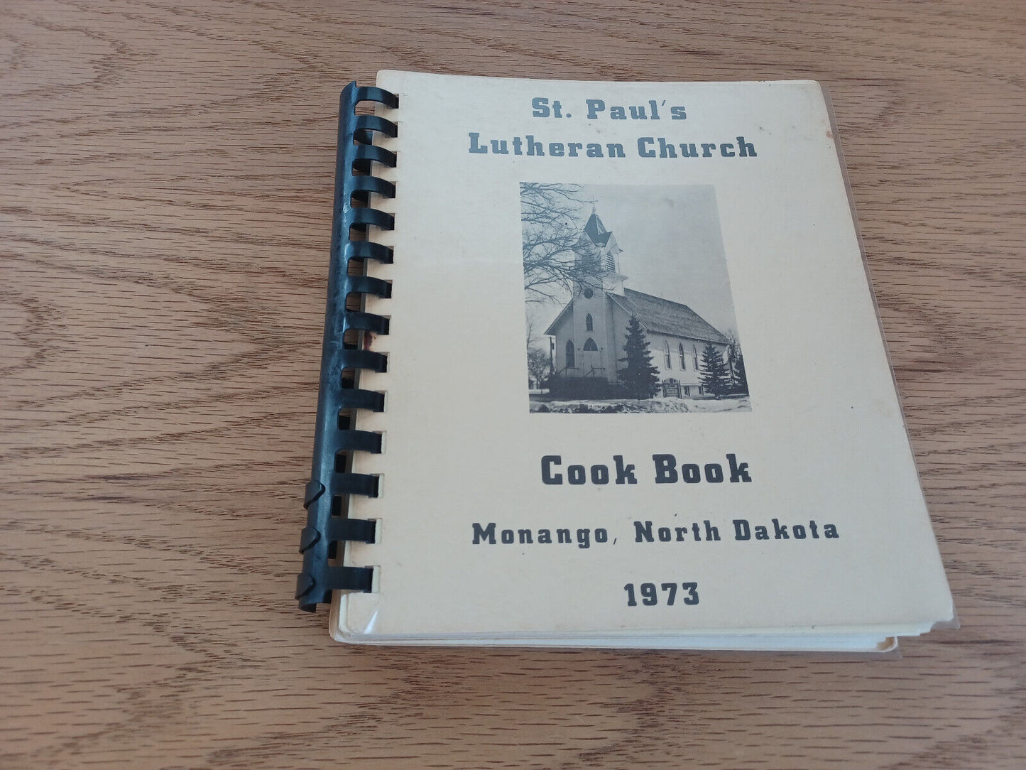 St Paul'S Lutheran Church Cook Book Monango North Dakota 1973