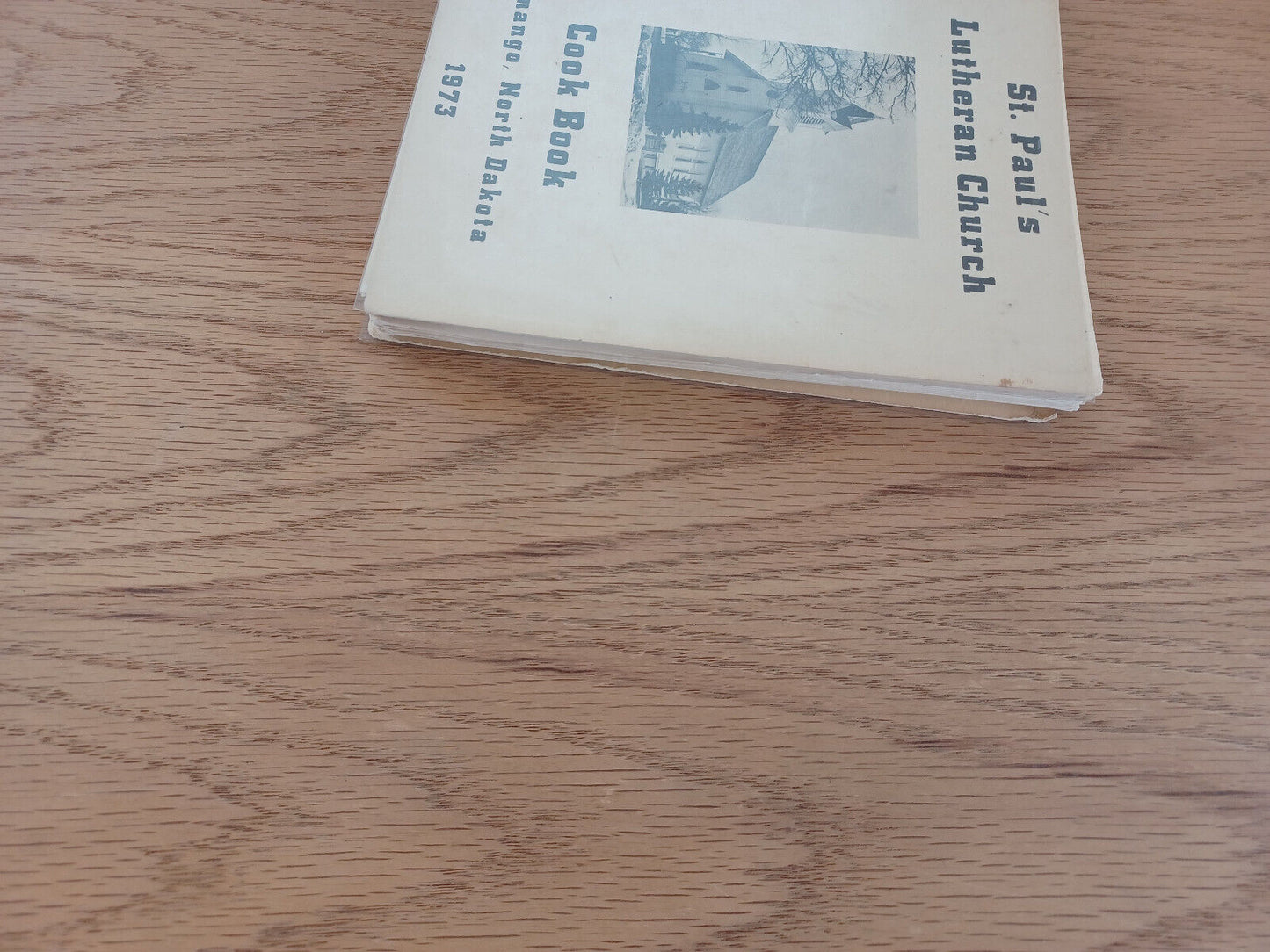 St Paul'S Lutheran Church Cook Book Monango North Dakota 1973