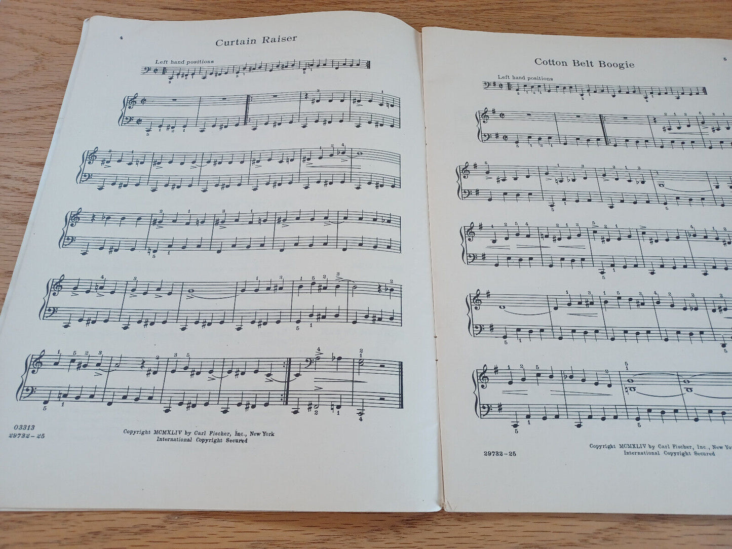 Here'S Boogie Woogie Stanford King Piano 1944