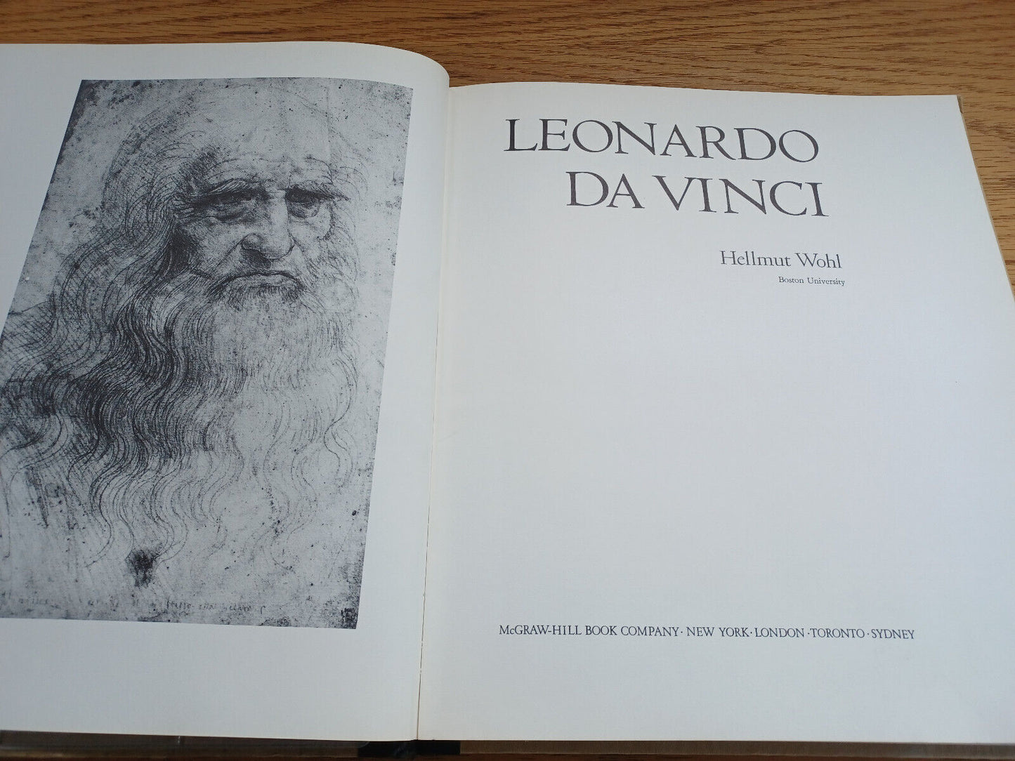 Leonardo Da Vinci By Hellmut Wohl 1967