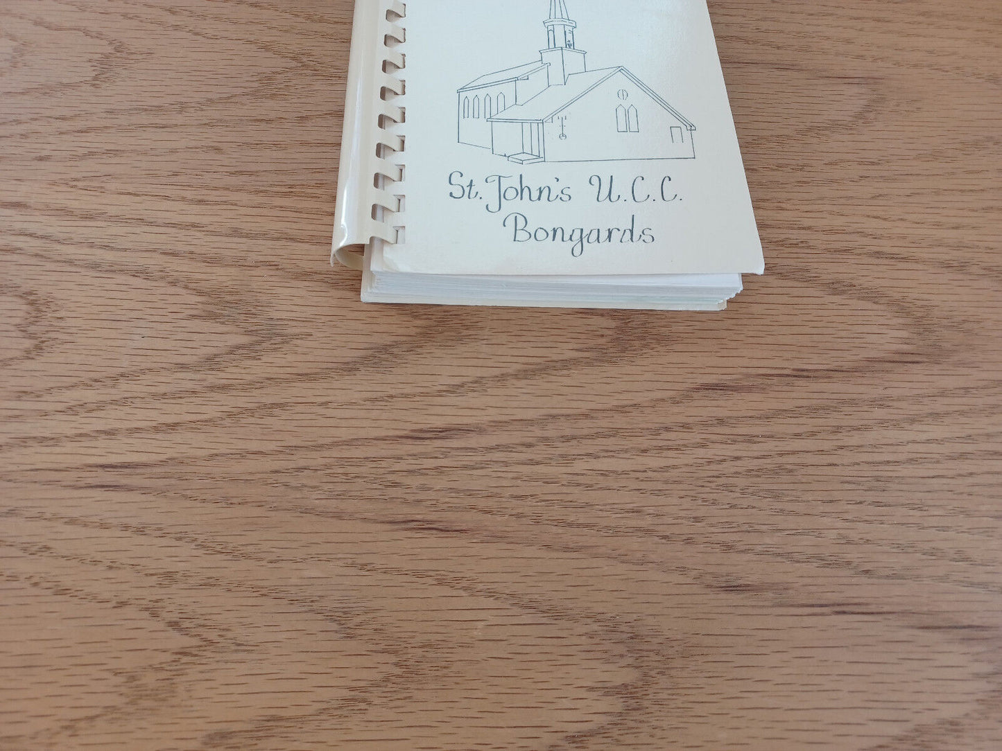125Th Anniversary Cookbook St John'S Ucc Bongards 1991