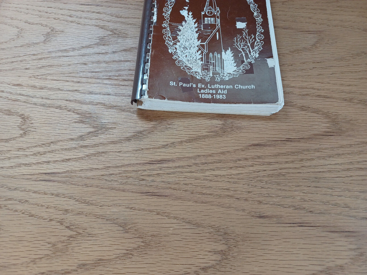 95Th Anniversary Heritage Cook Book St Paul'S Ev Lutheran Church Ladies Aid 1983