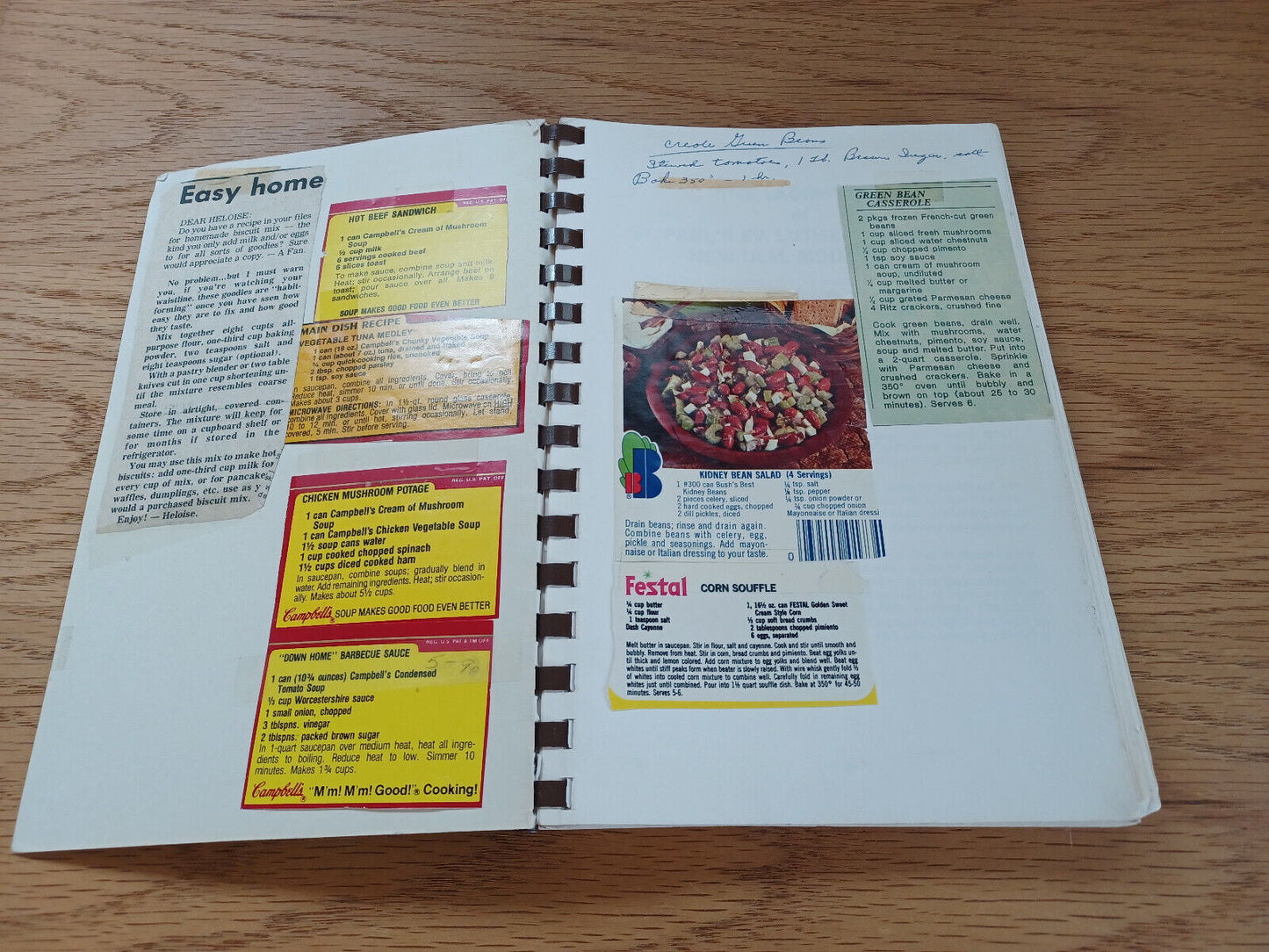 95Th Anniversary Heritage Cook Book St Paul'S Ev Lutheran Church Ladies Aid 1983