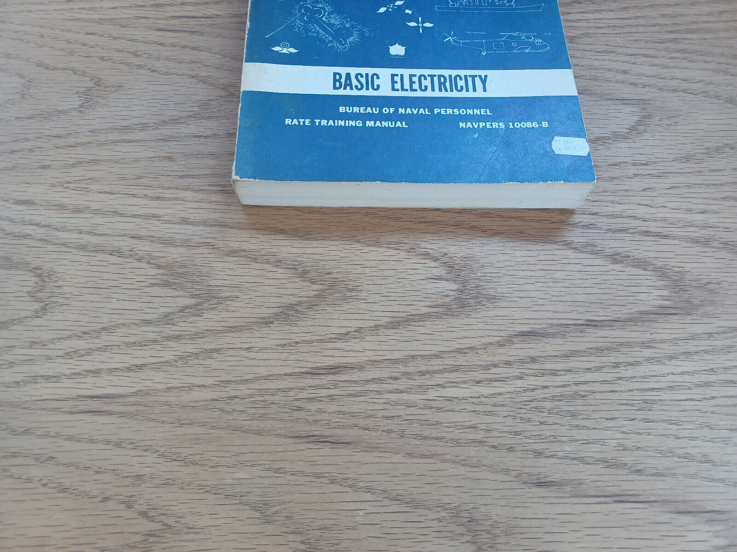 Basic Electricity Bureau Of Naval Personnel Rate Training Manual 10086-B 1969