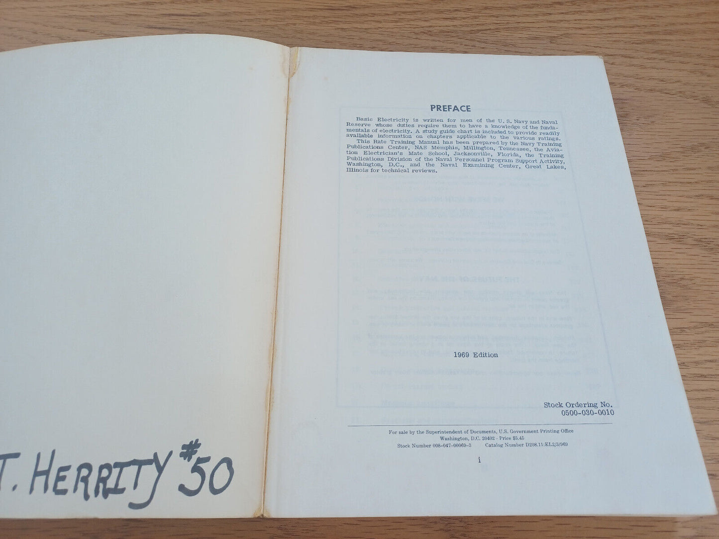 Basic Electricity Bureau Of Naval Personnel Rate Training Manual 10086-B 1969