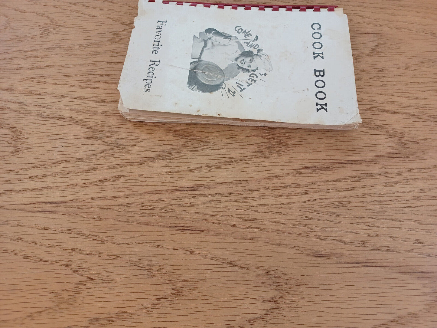 1950 Cook Book Compiled By American Legion Auxiliary Earl Gruis Unit No 534